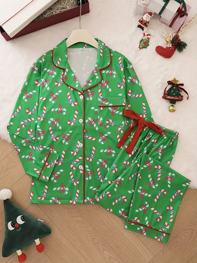 Women's Festive PJ Long Sleeve Set