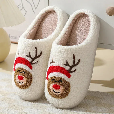 Unisex Cozy Christmas Slippers