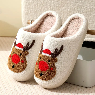 Unisex Cozy Christmas Slippers
