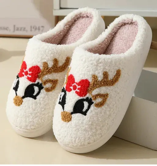 Unisex Cozy Christmas Slippers