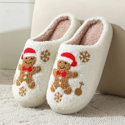 Unisex Cozy Christmas Slippers