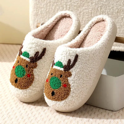 Unisex Cozy Christmas Slippers